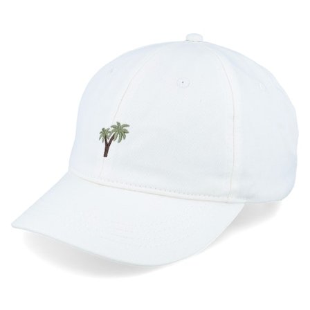 Barts - Branco unconstructed Boné - Posse Cap Cream Dad Cap @ Hatstore