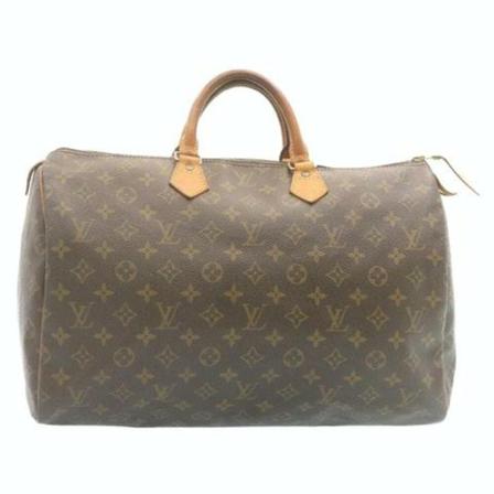 Louis Vuitton Vintage, Pre-owned Speedy 40 Bruin, unisex, Maat:ONE Size