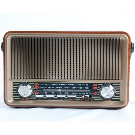 Radio portabel multiband fmam manuell FM portabel Bluetooth plug-in radio