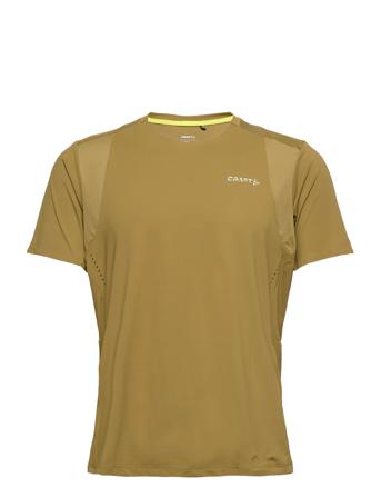 Adv Hit Ss Tee M T-shirt Grøn Craft