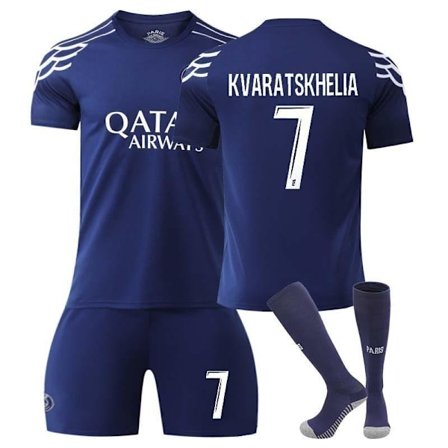 fotbollströja fotbollskläder barn Paris Saint-Germain Third Kit