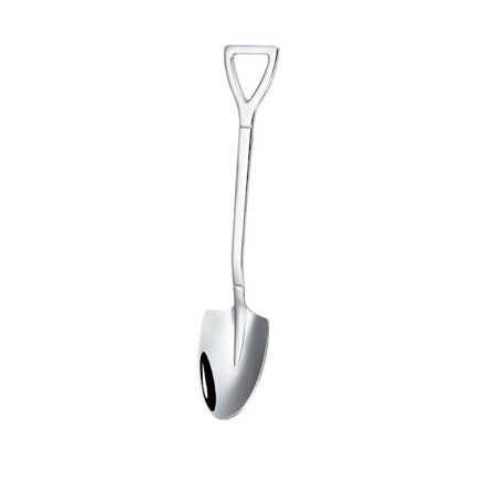 5st Kaffesked Spade Tesked SILVER SPETTSAT SPETTS - high quality