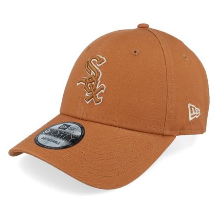 New Era - MLB Brun adjustable Keps - Chicago White Sox Team Outline 9FORTY Burnt Adjustable @ Hatstore