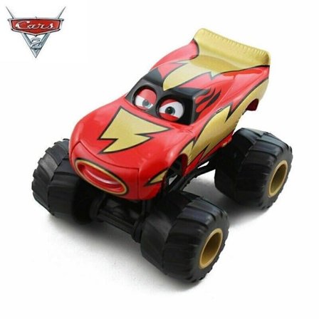 Disney Pixar Cars Lot Scary McMean Truck 1:55 Diecast Modellbil Leker Gave