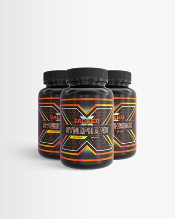 Synefrin - 3 x 120 tabletter - Jacked Synephrine - Fettförbränning, PWO