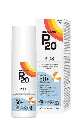 P20 Riemann Solcreme Kids SPF 50+ 100 ml, Skincare, Solcreme, Solcreme Til Børn