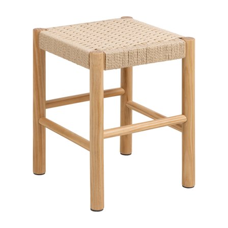 Alvin skammel, flet - 35x35x45 - Stole