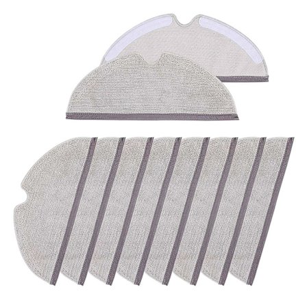 10 kpl Mikrokuitu Mop-liinaa Yhteensopiva S5 S5 Max S6 S6 Pure S6 Maxv E4 E35 E2 Imuroidille