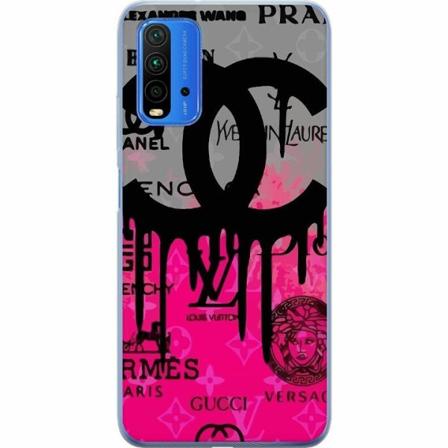 Xiaomi Redmi 9t Genomskinligt Skal Cc Pink