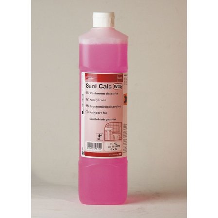 DIVERSEY Kalkborttagningsmedel, Sani Calc W3b, 1L - Lyreco - Städ och hygien - Rengöringsmedel - Sanitetsrent