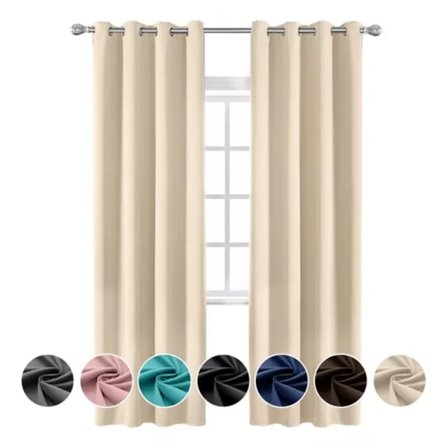 Gardiner Hemtextil Dekoration Ornament 132x214cm, Beige