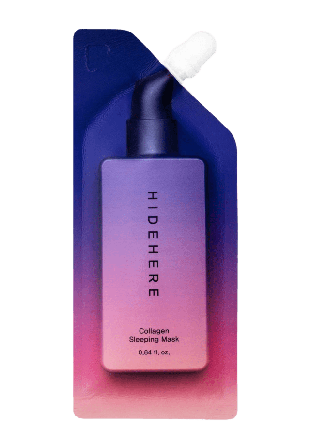HIDEHERE Collagen Sleeping Mask Nattcreme Unisex 25 ML