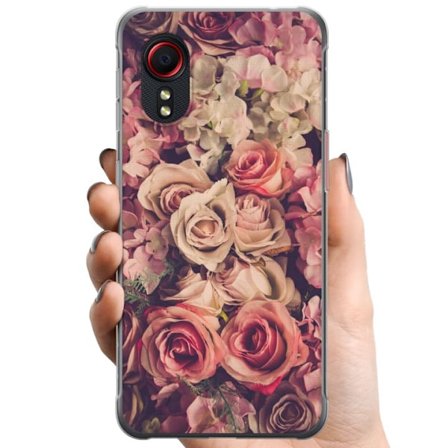 Yhteensopiva Puhelinkuori Samsung Galaxy Xcover 5 Kukat