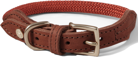 Denjo Dogs Torekov Halsband Rusty Bronze M-XL