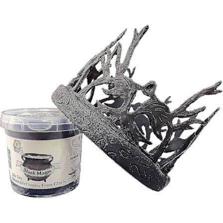 2024 Formbar Cosplay Skumleire (Svart) Fra - Høy Densitet - 300g - Lufttørker som Eva-skum, lettvektig, lett å slipe og male, giftfri