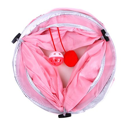 Pet Cat Tunnel Hopfällbar katt som spelar Tub Lovely Cat