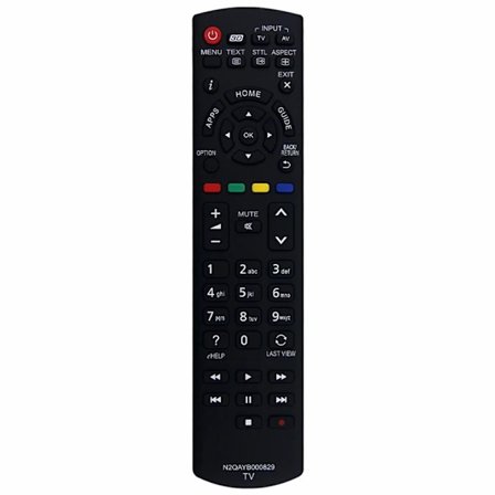 TV fjärrkontroll Ersättning för N2QAYB000829 För Panasonic TV