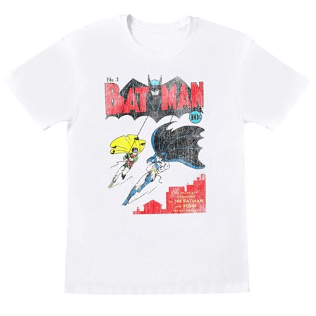 DC Comics Girls Batman Issue 1 Cover Bomull T-shirt 7-8 år W