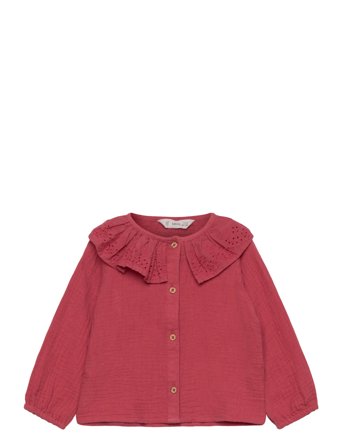 Mango | Bambula Embroidered Blouse | 3-4