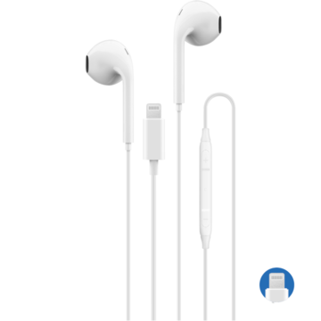 HODETELEFON IN-EAR LIGHTNIG HV
