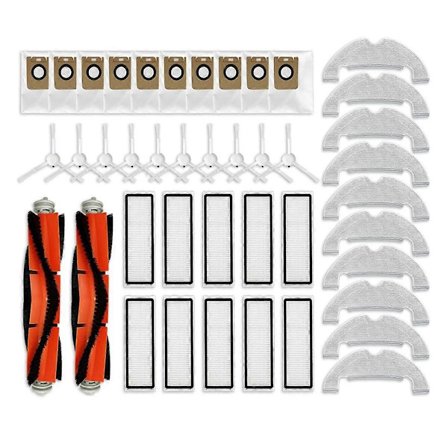 D10 Plus RLS3D, Z10 Pro, L10 Plus robotti-imurin varaosat, harja, HEPA-suodatin, moppityyny, pölypussi