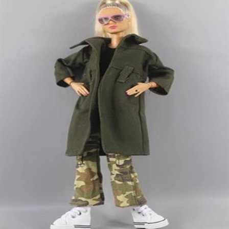 11,5" Dukker Frakke Dukke Prinsessetøj 7 7