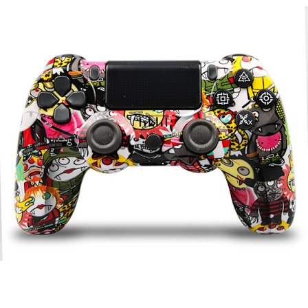 Trådløs Ps4-spilkontroller kompatibel med Ps4/slim/pro-konsol