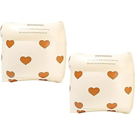 Par Børne Svømmehjælp, Armvinger med PE-skumkerne, Oppustelig Svømmehjælp, Egnet til Børn i Alderen 1-6 År til at Lære at Svømme