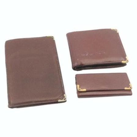 Cartier Vintage Pre-owned Pung Brun, Dame Vintage Accessories, Størrelse: ONE Size