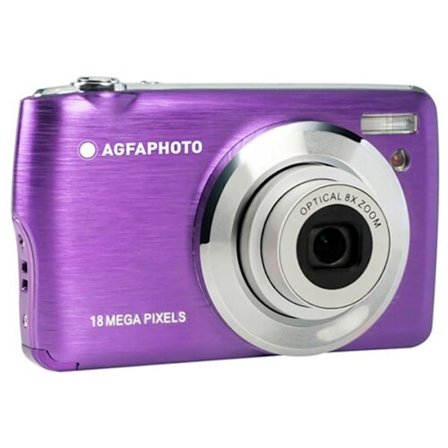 AGFA PHOTO Realishot DC8200 - Kompakt digitalkamera 18MP, Full HD-video, LCD 2.7'', 8X zoom, 16GB SD-kort - Lila