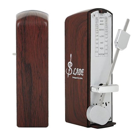 Professionel metronom Meget nøjagtig musikinstrumenttilbehør Vintage klaverguitar Mekanisk metronom til andre instrumenter