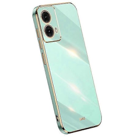 Til Motorola Moto S50 Neo Case TPU Telefon Cover med Elektropletteret Ramme