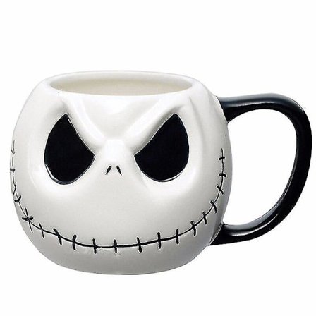 Kreativ Skalle Dryckesvara Jack Kaffe Koppar Te Koppar Vit