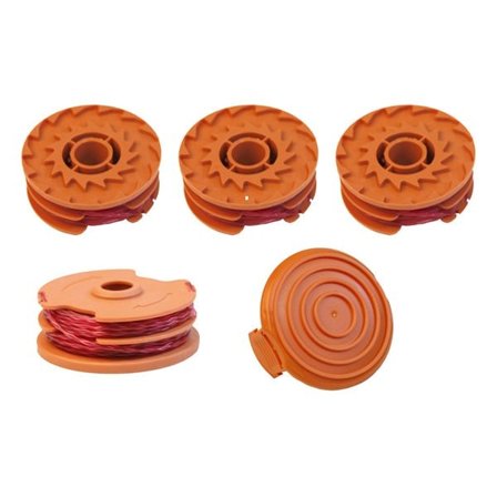 Trimmerspole till Worx WA0007 – 4-pack med lock