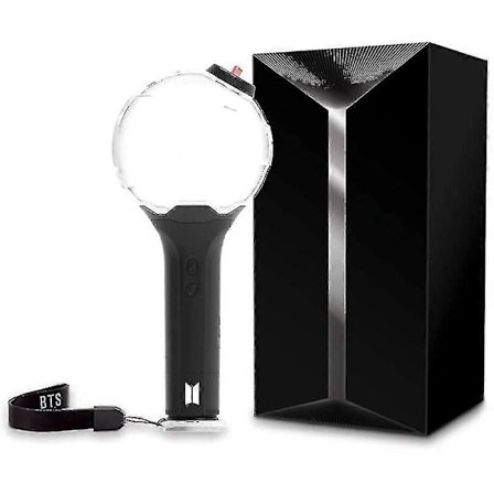 BTS Officiel Light Stick Ver.3 med 7 fotokort og gratis gave - yezi-YKY416