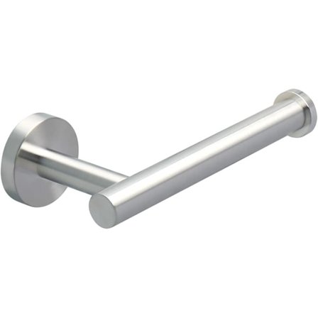 Harjattu teräksinen WC-paperiteline, seinään kiinnitettävä WC-paperiteline, yhteensopiva kylpyhuoneeseen