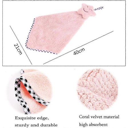 Sett med 4 stjerneformede absorberende håndklær for kjøkken eller bad