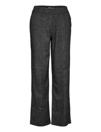 Onlpoptrash-Suki Mw Wide Check Pnt Black ONLY