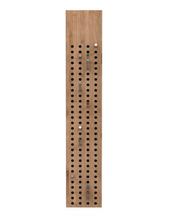 Scoreboard Large, Vertical Home Furniture Coat Hooks & Racks Multi/mönstrad We Do Wood