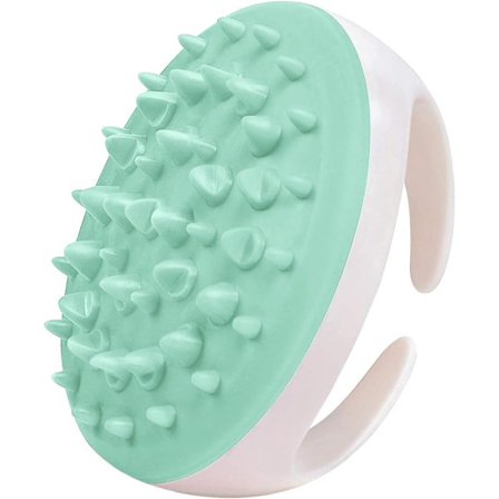 Massagebørste - Shampoo børste - Rensebørste - Kropsmassage - Lysegrøn