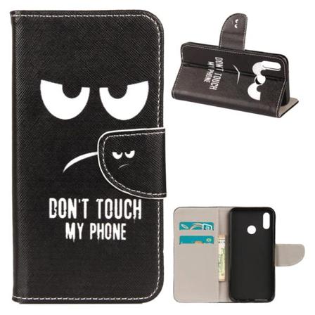 Plånboksfodral Samsung Galaxy A40 - Don’t Touch My Phone