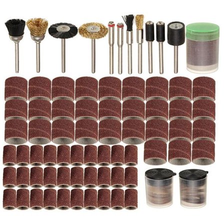 150 st roterande power passar Dremel 1/8" skaft polish set