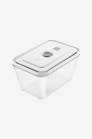 ZWILLING - Vakuumbeholder L Fresh & Save 2000 ml Glas - Hvid - Opbevaringsbeholdere - Fra Homeroom