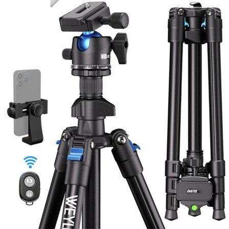 Aluminium legering Kamera Stativ Stativ Lys Bærbar Reise Rask Flip Lås Stativ med Kule hode