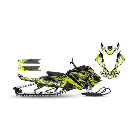 Tarrasarja SweTown Dude-Lime - Lynx Xtrim RE 3500 850 E-Tec 2018-2020