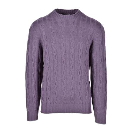 Brunello Cucinelli, Sweater Fioletowy, Mężczyzna, Rozmiar: L
