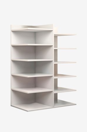 VCM - Vcm Skohylle Enosa - Hvit - Skoskap - Fra Homeroom