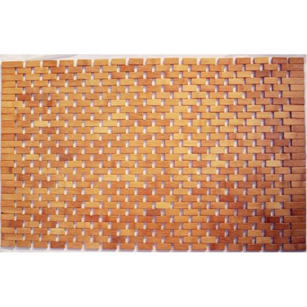 Eco Wood Badematte -- Sklisikker Trebadematte - 40*60cm Ekte Tre