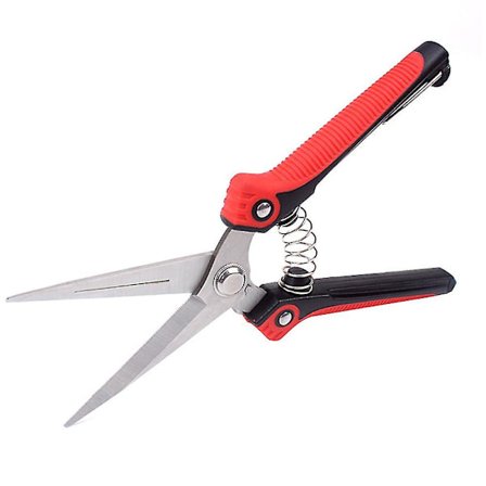 Havehåndbeskærer beskæresaks med lige rustfri stålblade, ultraskarpe havesakse til blomster, beskæring af planter UCX