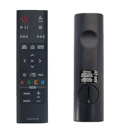 Ak59-00179a Passer til Samsung Blu-ray-afspiller Fjernbetjening Ubd-k8500/za Ubd-km85c/za {DB}